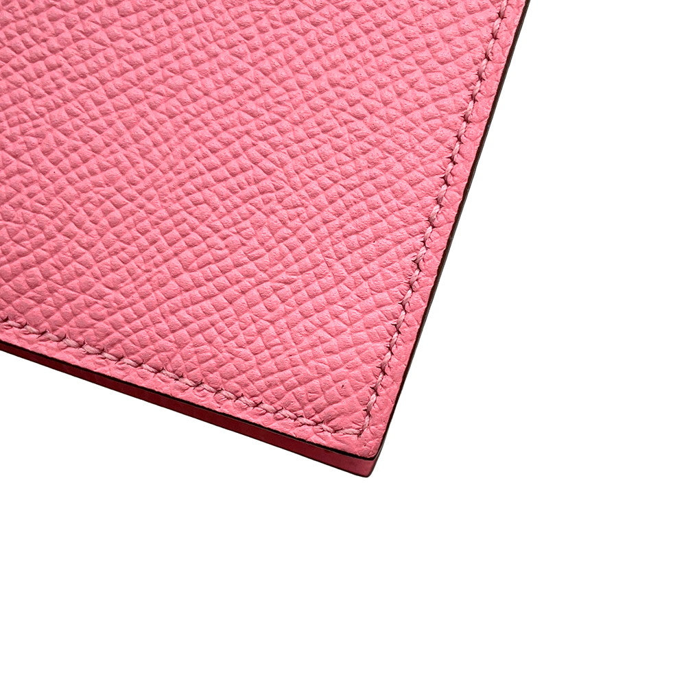 HERMES Beansufla Rose Confetti Epsom