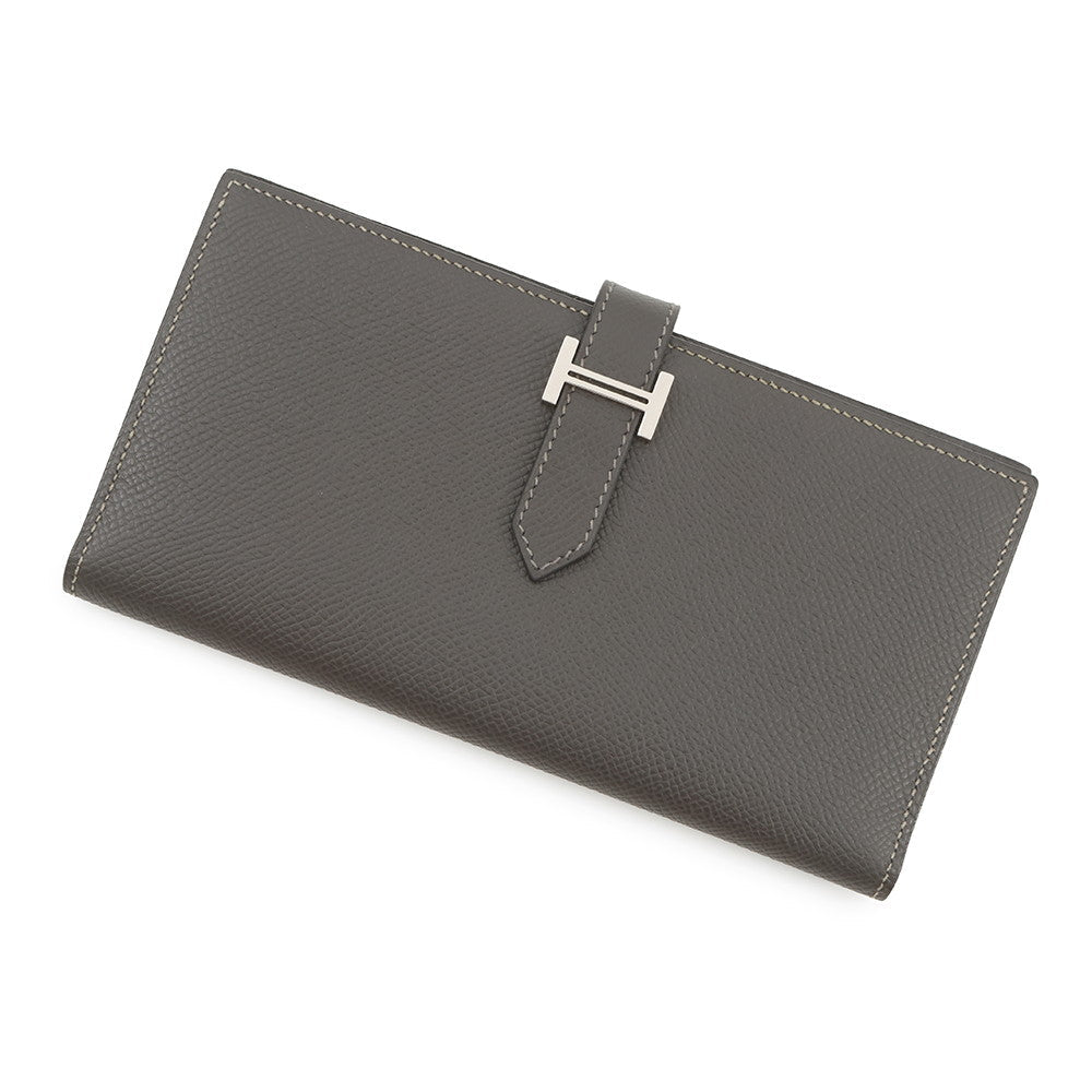 HERMES Beansufla Graphite Epsom