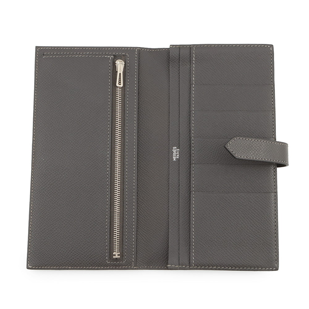 HERMES Beansufla Graphite Epsom