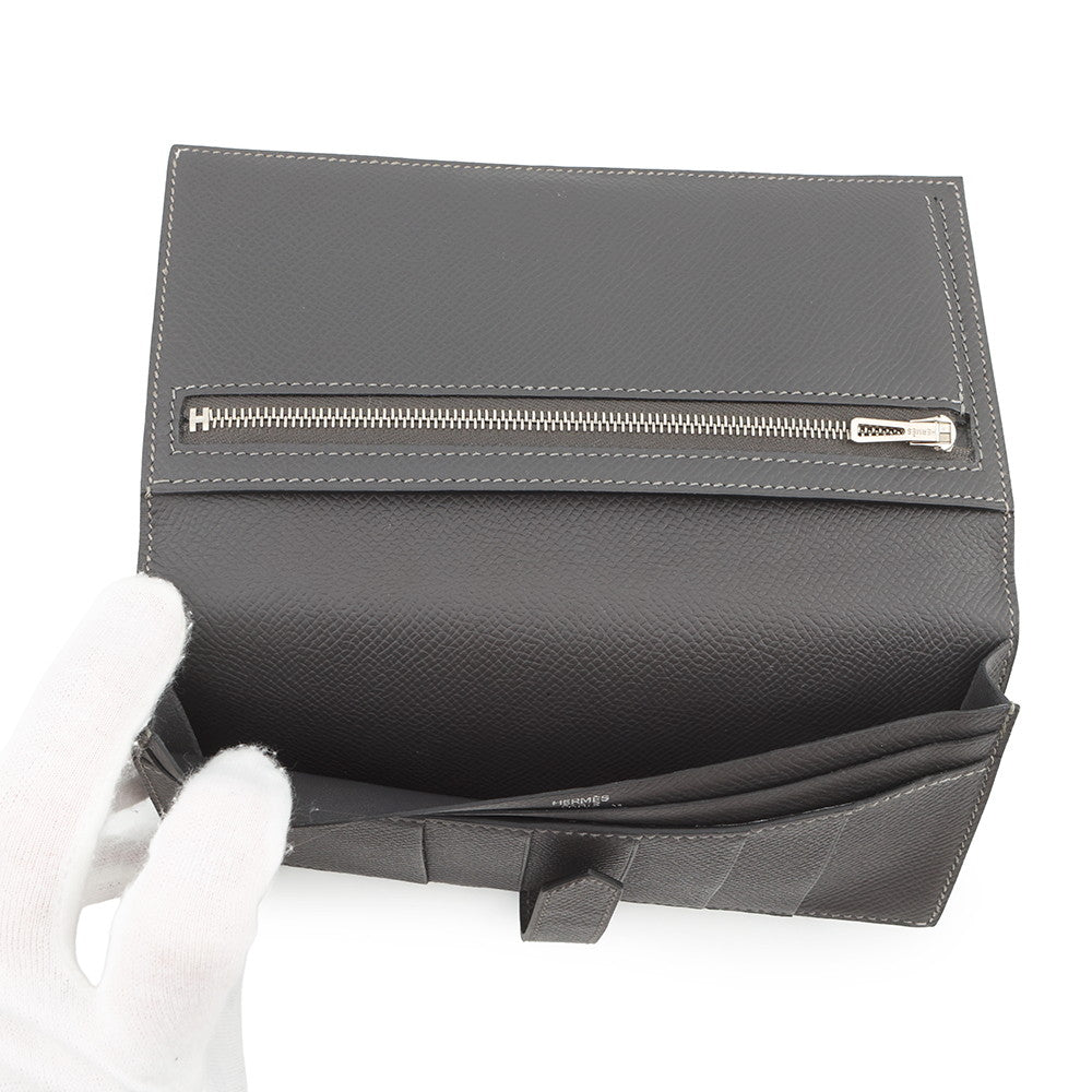 HERMES Beansufla Graphite Epsom