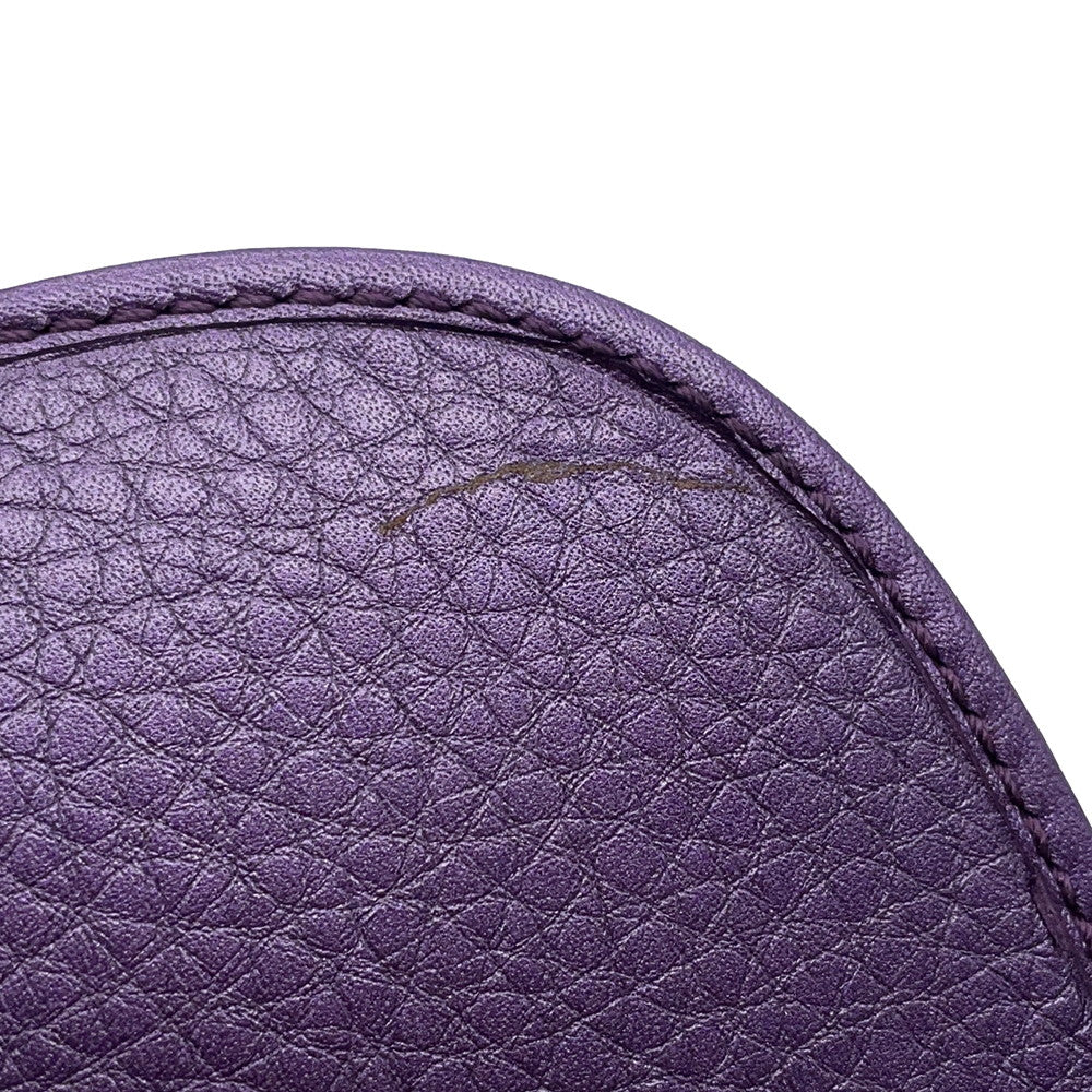 GUCCI Continental wallet Purple245739 496085 Leather