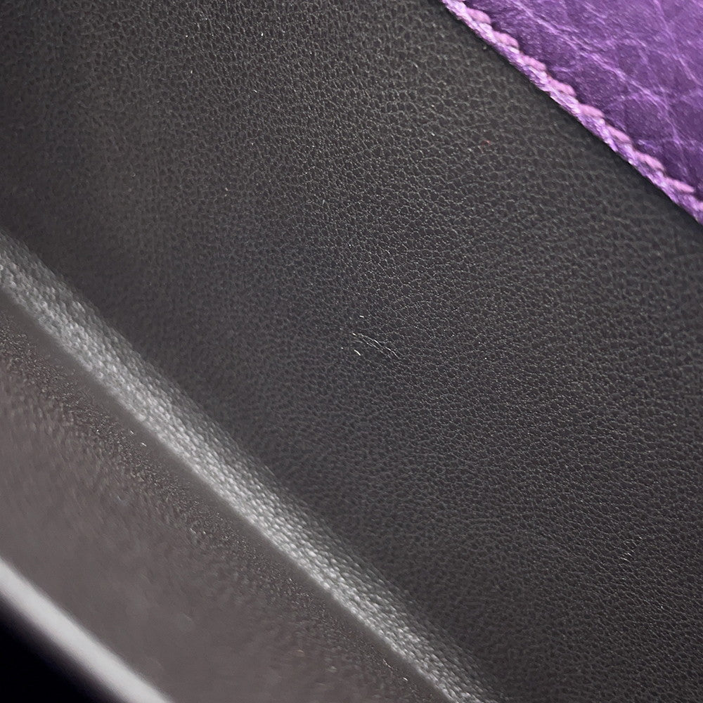 GUCCI Continental wallet Purple245739 496085 Leather