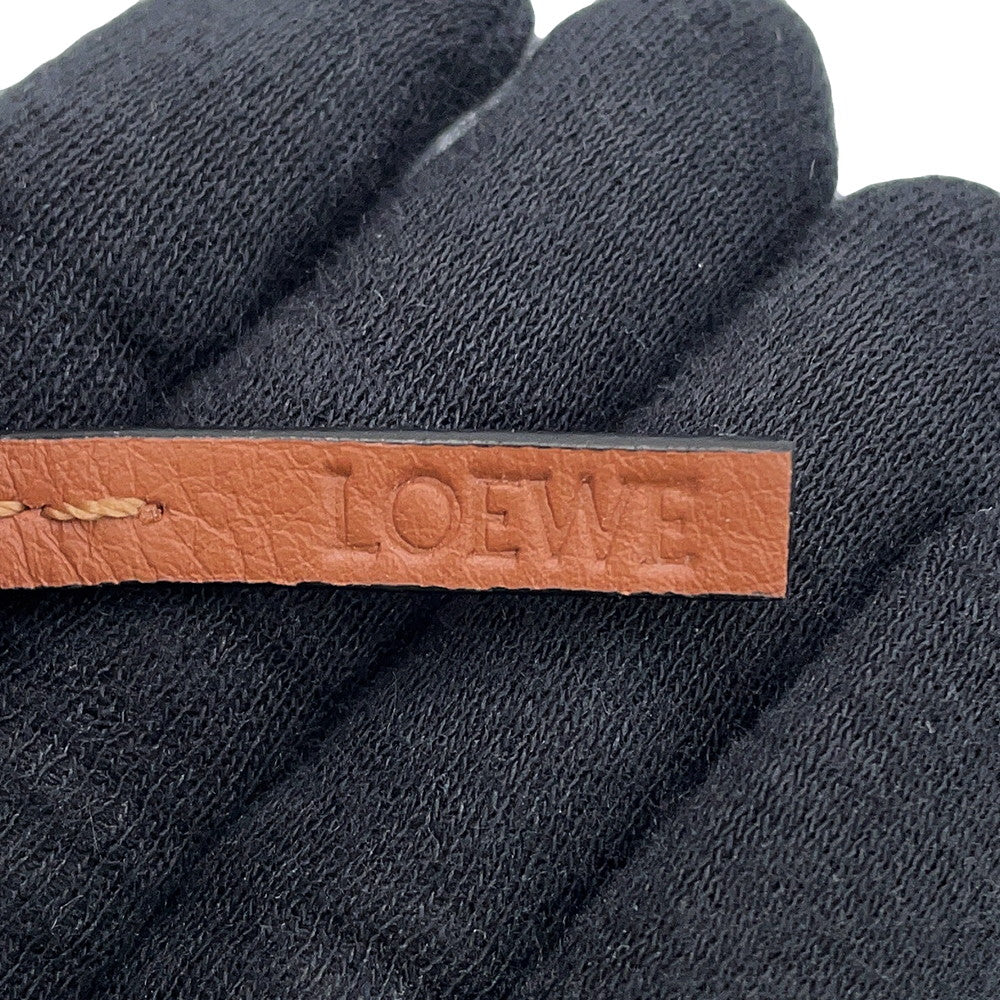 LOEWE Anagram Key Ring TanC821232X01 Calf Leather