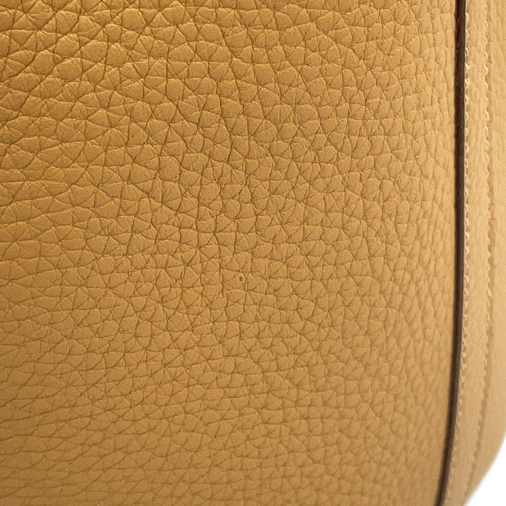 HERMES Picotin Lock Biscuit Taurillon Clemence Size MM