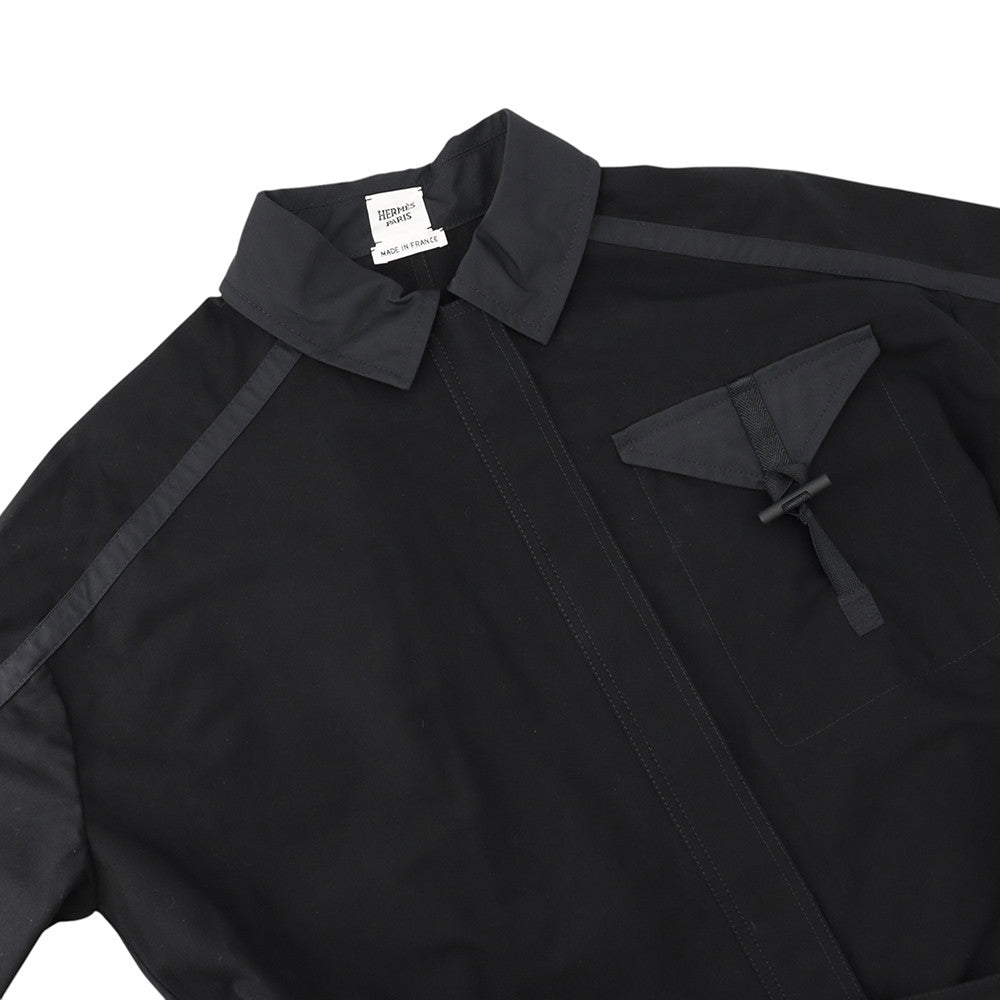 HERMES All in one Size 36 Black Cotton100%