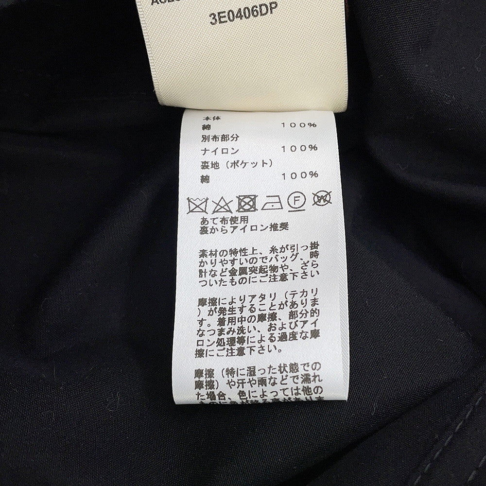 HERMES All in one Size 36 Black Cotton100%