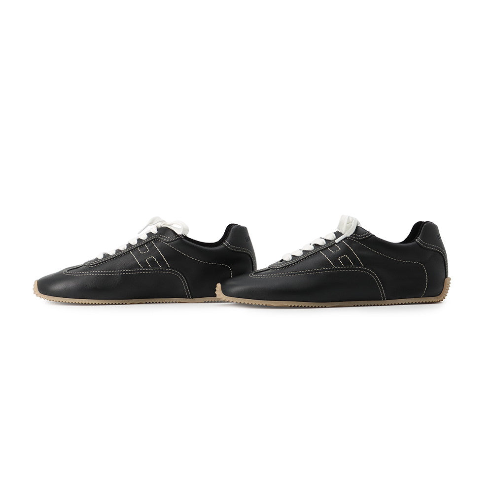 HERMES Sneakers 《Master》 BlackH261881ZH01390 Veau Souple Size 35
