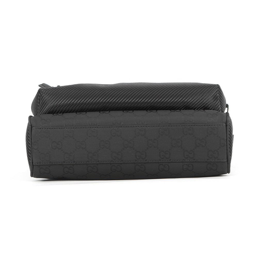 GUCCI Cross Body Bag Black816820 GGNylon Size Medium