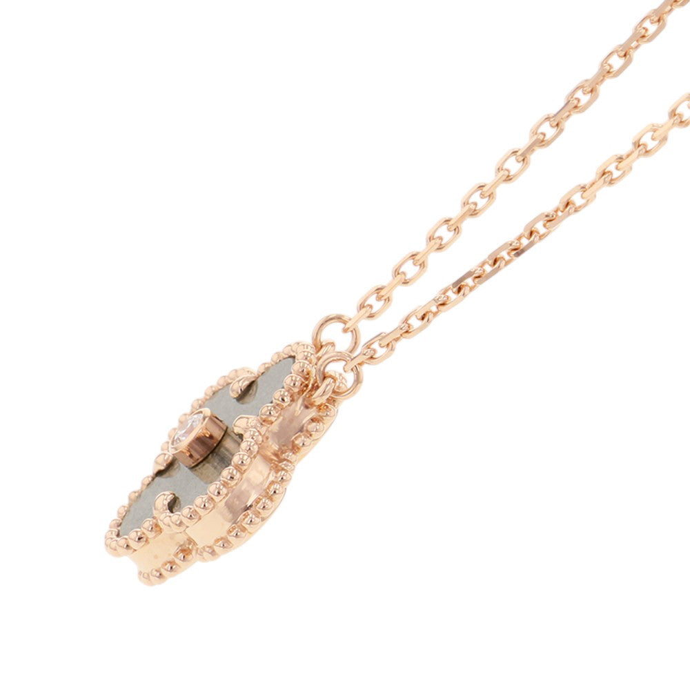 Van Cleef & Arpels Vintage Alhambra 1PD Necklace 2023 Holiday CollectionVCARP9T000 18K Pink Gold