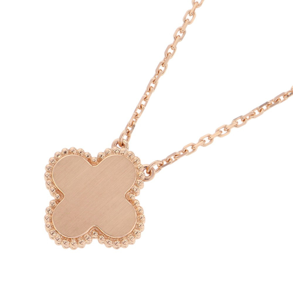 Van Cleef & Arpels Vintage Alhambra 1PD Necklace 2023 Holiday CollectionVCARP9T000 18K Pink Gold