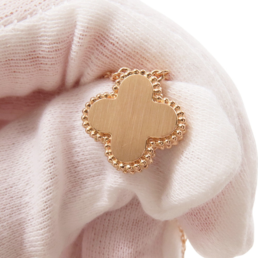 Van Cleef & Arpels Vintage Alhambra 1PD Necklace 2023 Holiday CollectionVCARP9T000 18K Pink Gold