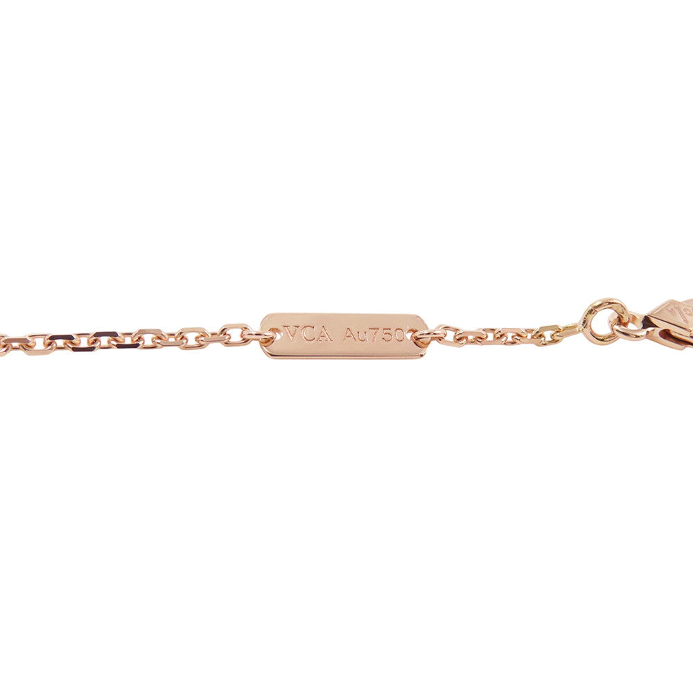 Van Cleef & Arpels Vintage Alhambra 1PD Necklace 2023 Holiday CollectionVCARP9T000 18K Pink Gold