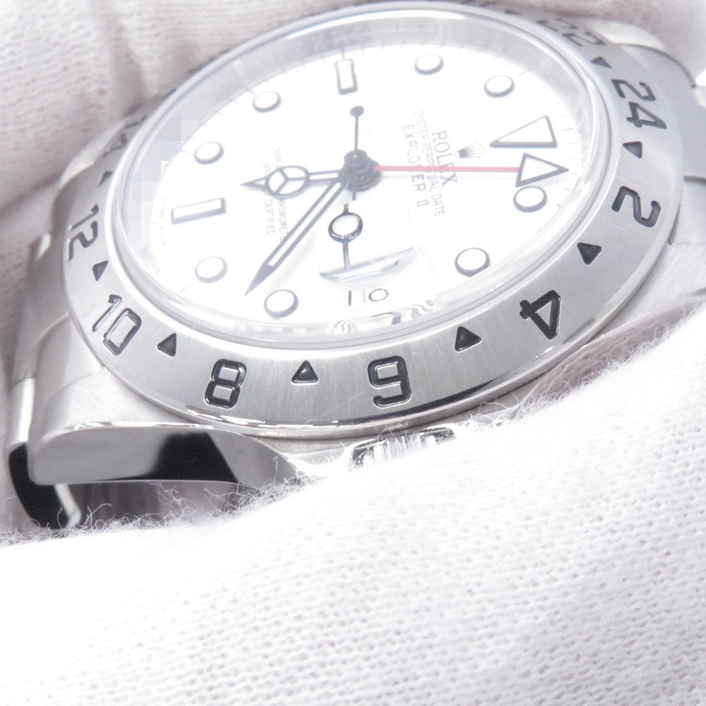 ROLEX Explorer II W40mm Stainless Steel White Dial16570