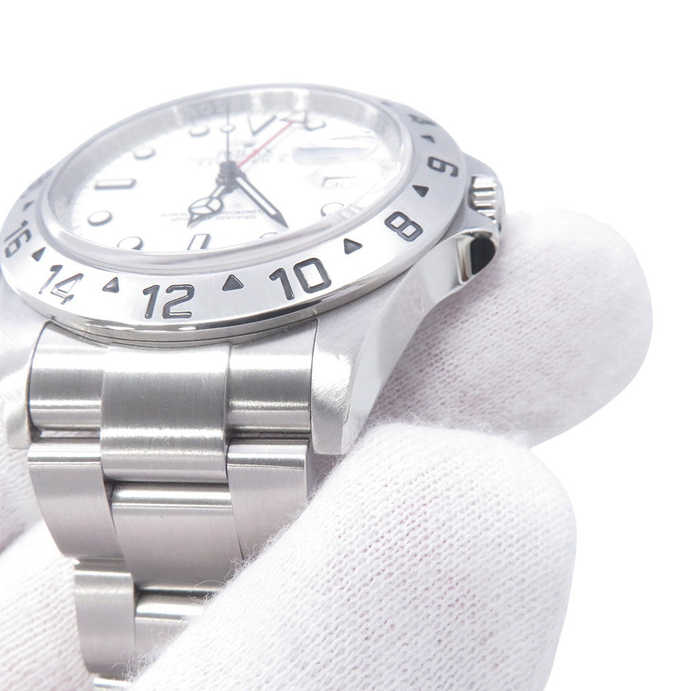 ROLEX Explorer II W40mm Stainless Steel White Dial16570