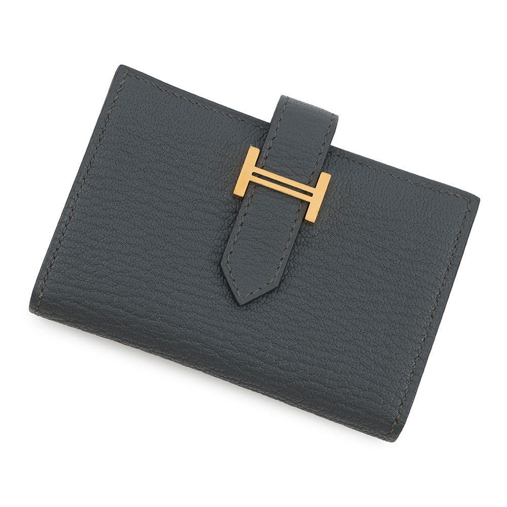 HERMES Bearn Mini Coin purse included Grimist Chevre Myzore Goatskin