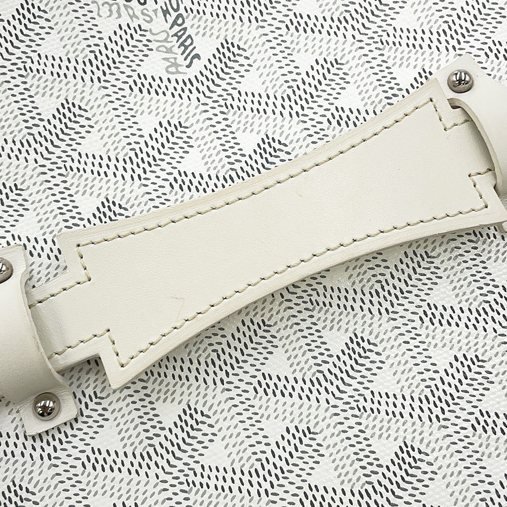 GOYARD Muse Vanity Case WhiteMUSEVAPMLTY50CL50P PVC Leather
