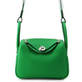 HERMES Lindy Bamboo Taurillon Clemence Size Mini