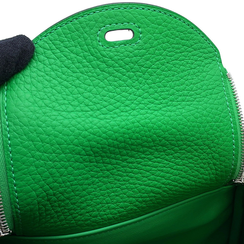 HERMES Lindy Bamboo Taurillon Clemence Size Mini