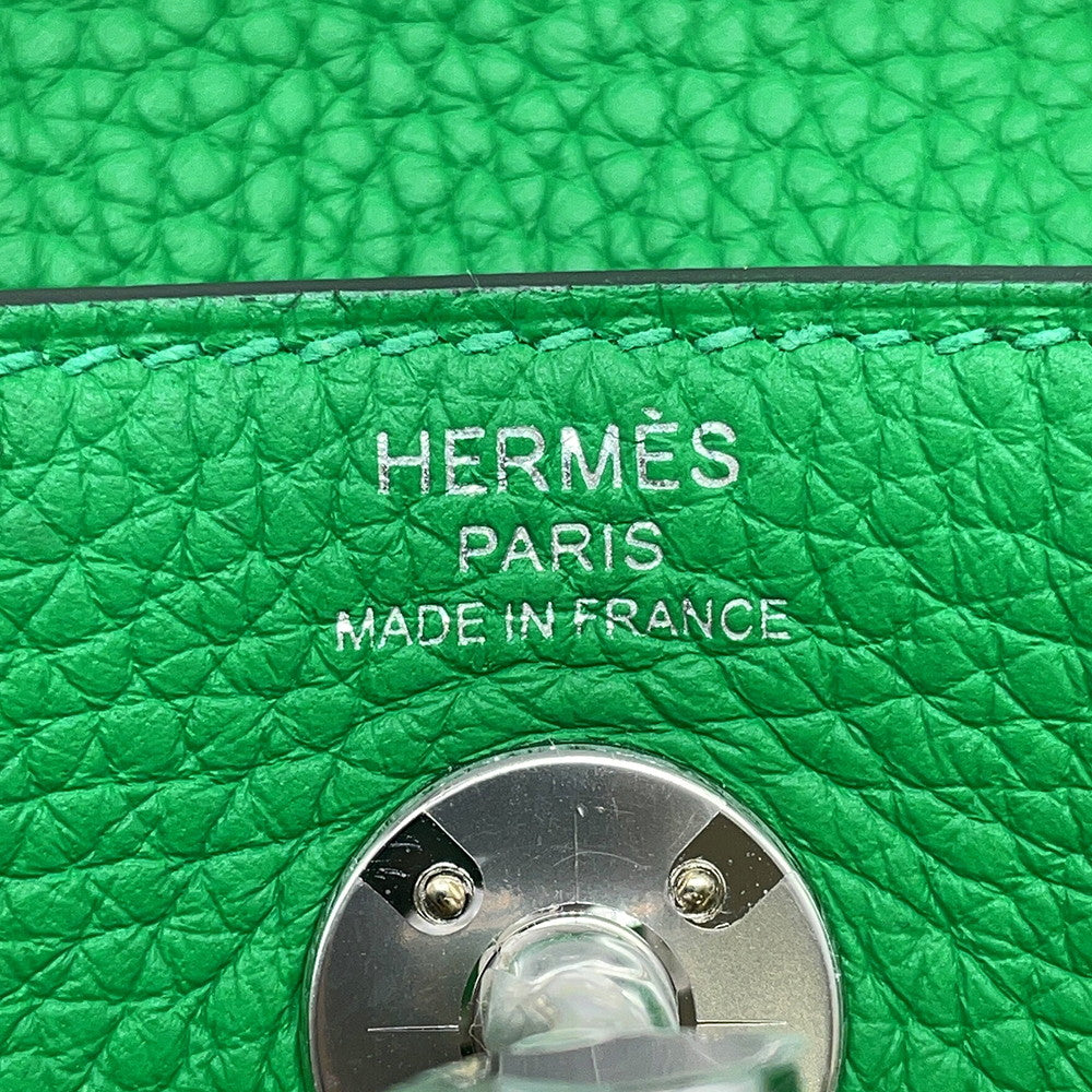 HERMES Lindy Bamboo Taurillon Clemence Size Mini