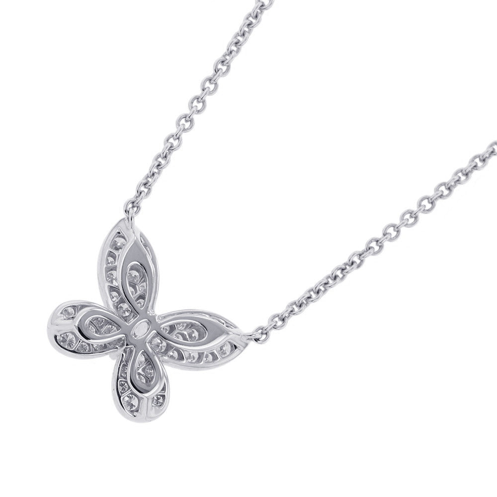 GRAFF Pave Butterfly Diamond Mini PendantRGP550 18K White Gold