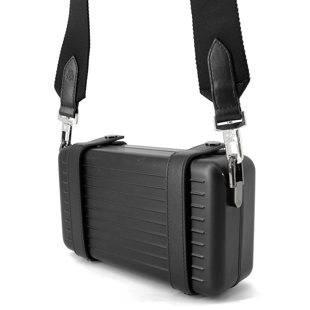 RIMOWA Cloth Crossbody Bag Black99011010 Aluminium
