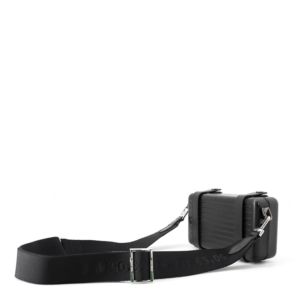 RIMOWA Cloth Crossbody Bag Black99011010 Aluminium
