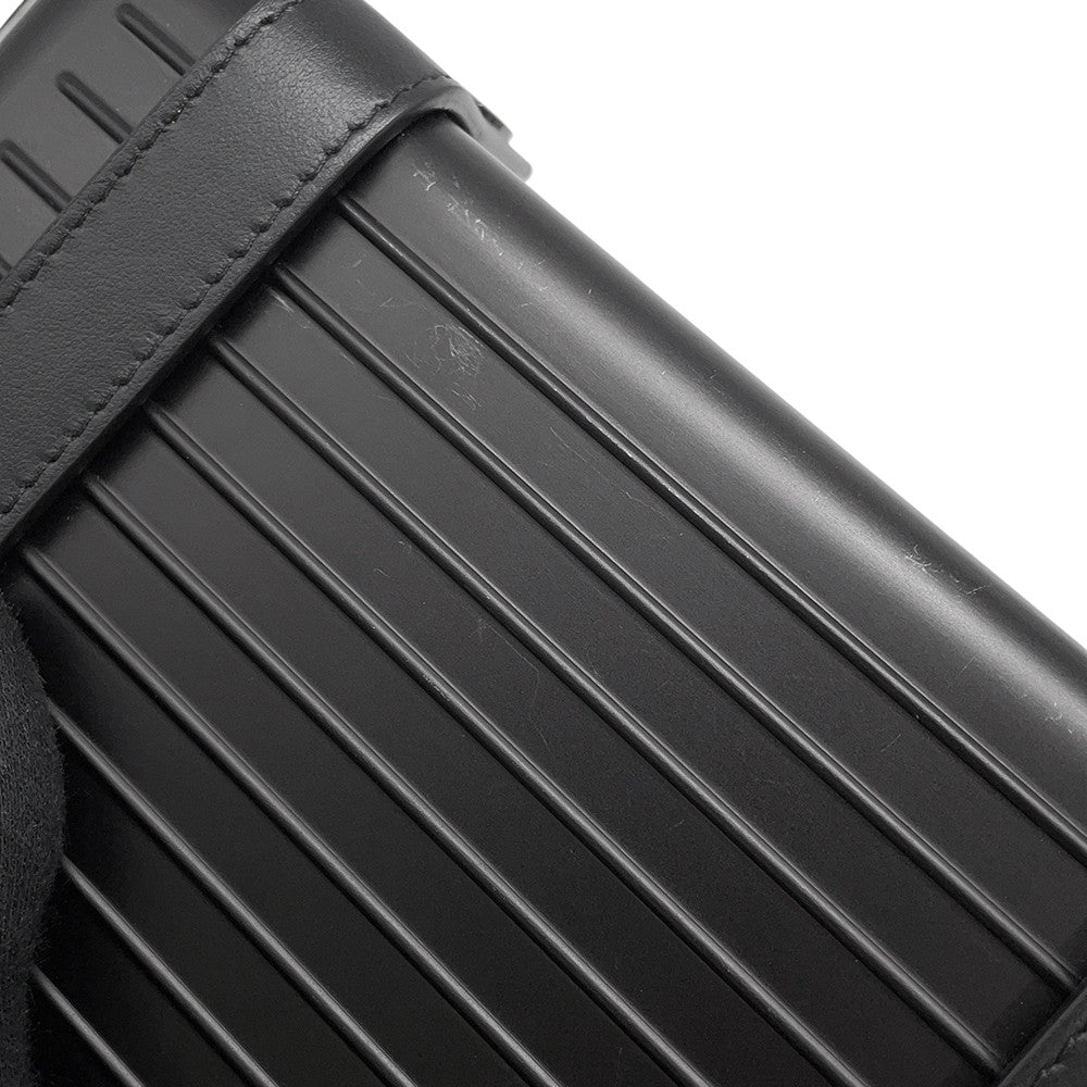 RIMOWA Cloth Crossbody Bag Black99011010 Aluminium