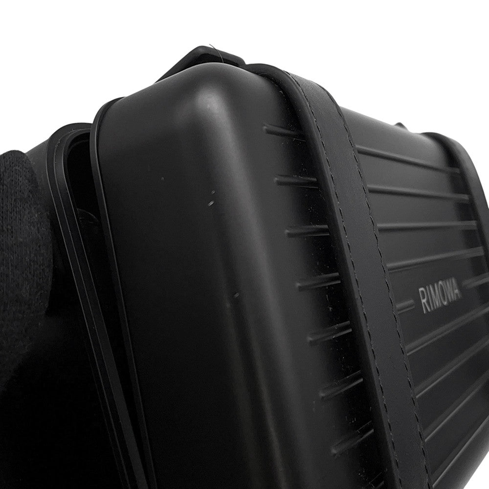 RIMOWA Cloth Crossbody Bag Black99011010 Aluminium