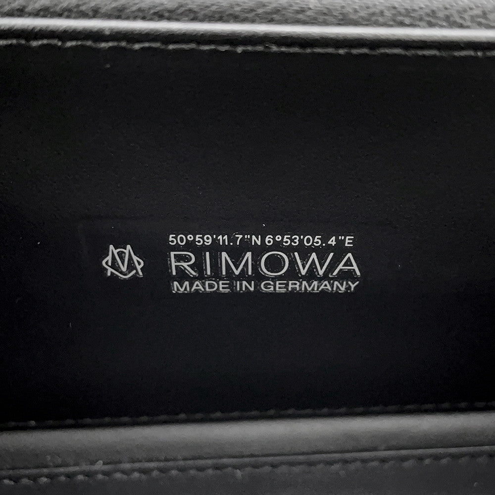 RIMOWA Cloth Crossbody Bag Black99011010 Aluminium