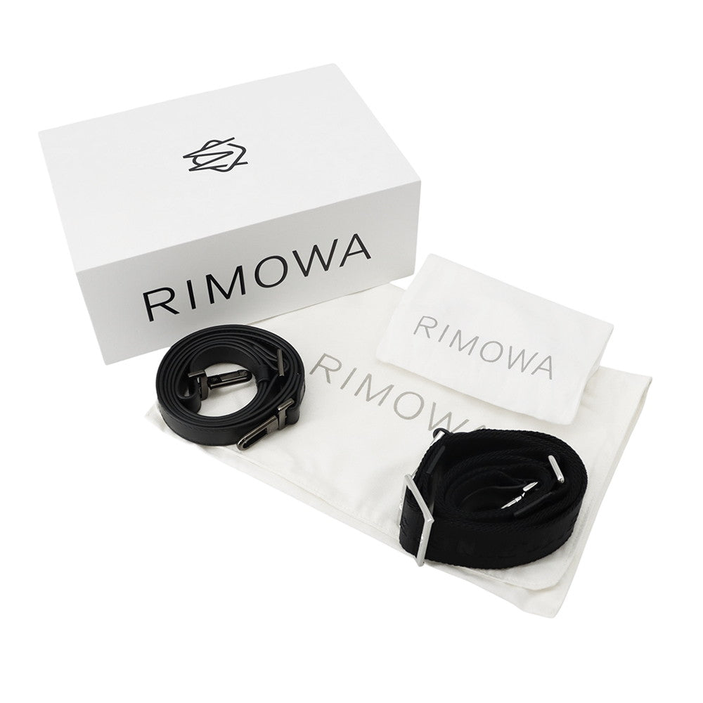 RIMOWA Cloth Crossbody Bag Black99011010 Aluminium