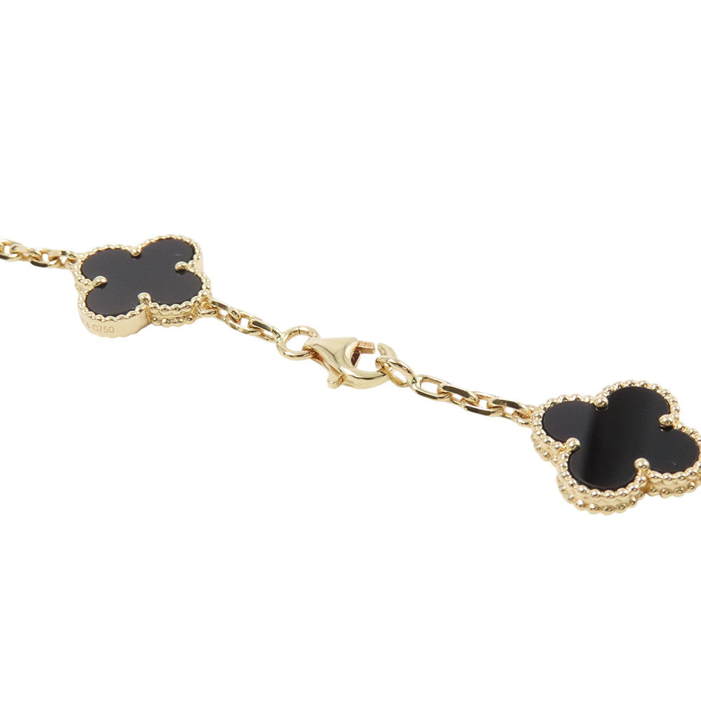 Van Cleef & Arpels Vintage Alhambra Necklace 10 MotifsVCARA42700 18K Yellow Gold