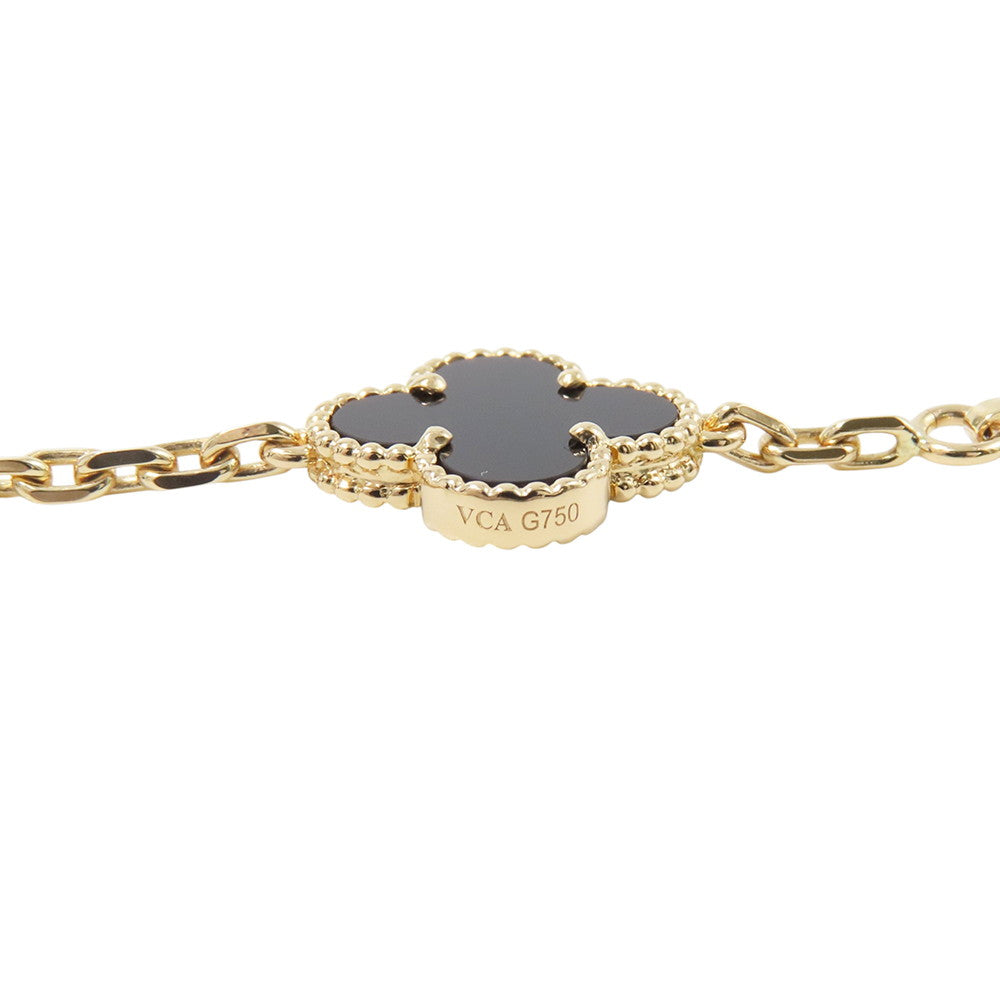 Van Cleef & Arpels Vintage Alhambra Necklace 10 MotifsVCARA42700 18K Yellow Gold