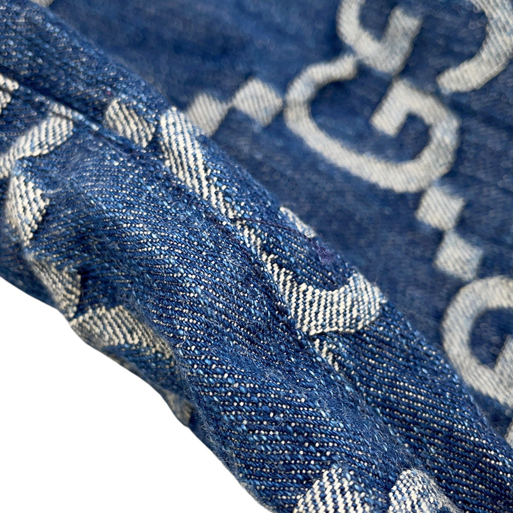 GUCCI GGDenim Shorts Size 42 Blue678807 Cotton100%