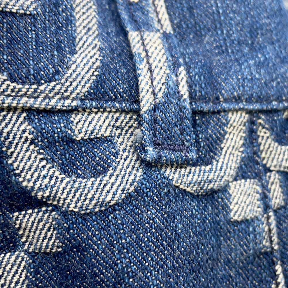 GUCCI GGDenim Shorts Size 42 Blue678807 Cotton100%