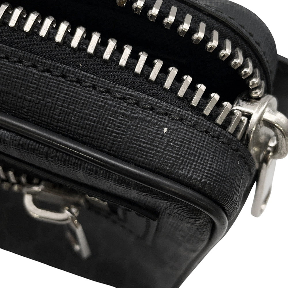 GUCCI Crossbody Bag Black/Gray/Red474293 GG Supreme