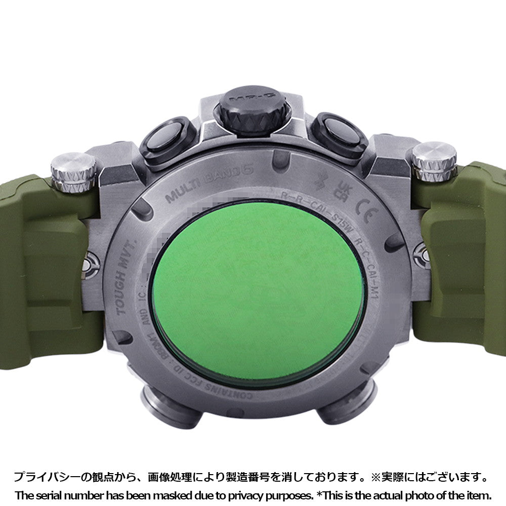 CASIO G-SHOCK MR-G Frogman W49.7mm Titanium Rag Black DialMRG-BF1000RG-3AJR
