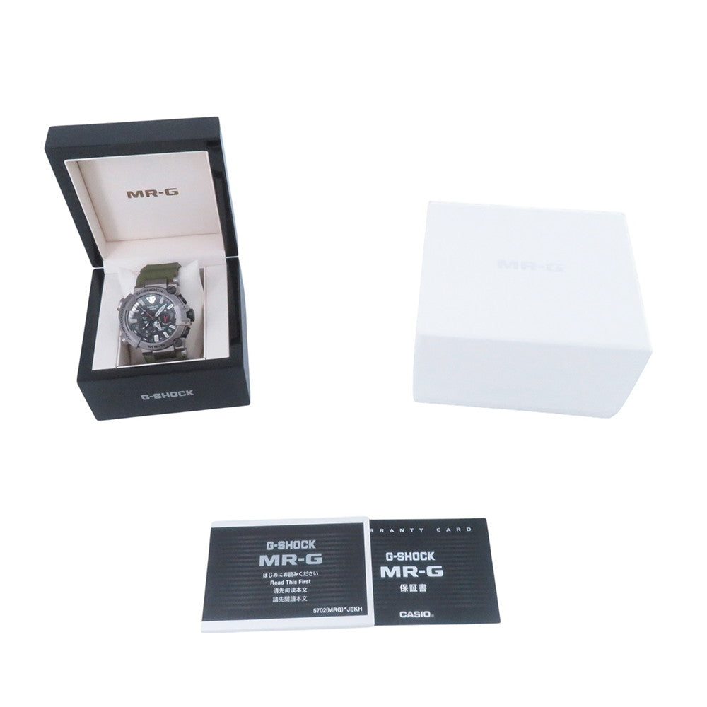 CASIO G-SHOCK MR-G Frogman W49.7mm Titanium Rag Black DialMRG-BF1000RG-3AJR