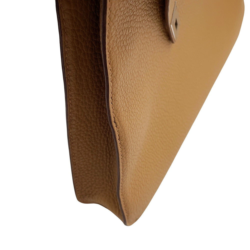 HERMES Kelly Depeche Sesame Togo Leather Size 34