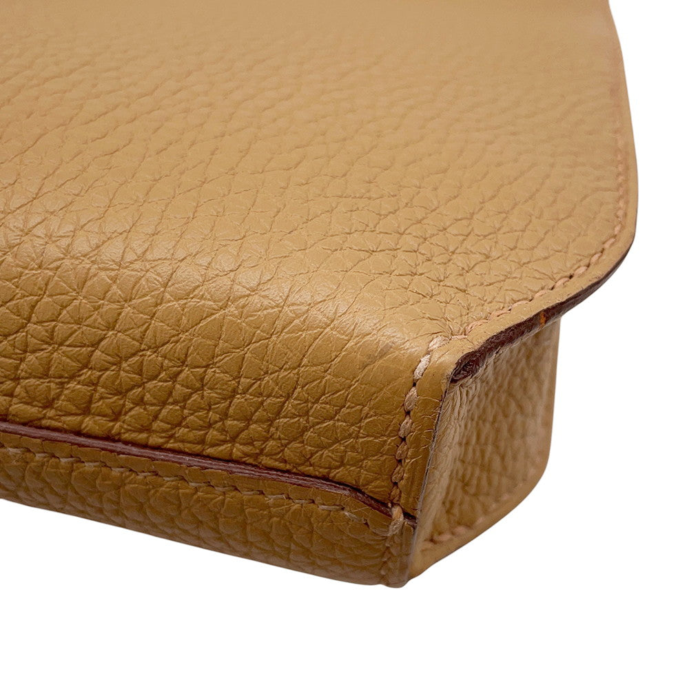 HERMES Kelly Depeche Sesame Togo Leather Size 34