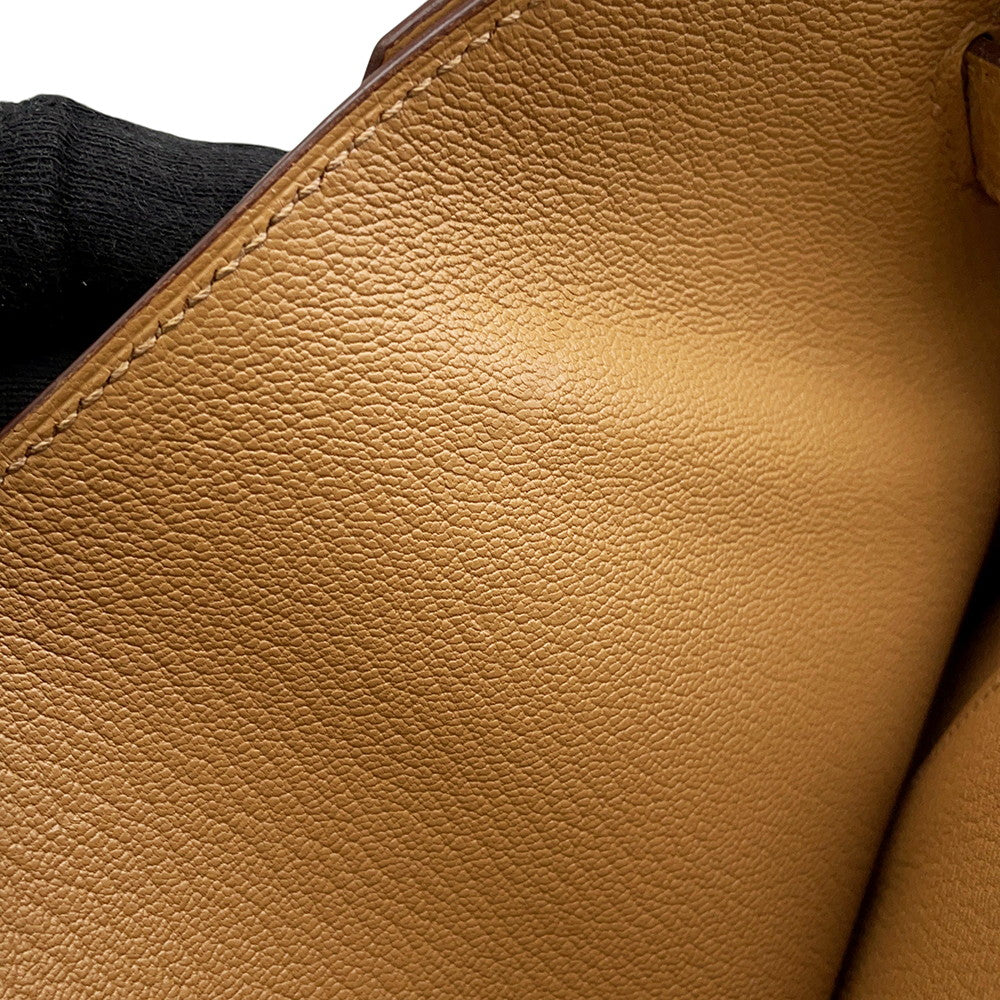 HERMES Kelly Depeche Sesame Togo Leather Size 34