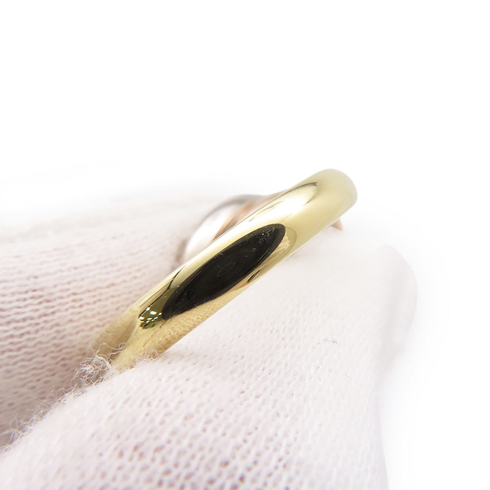 CARTIER Trinity Ring Classic Size 53/#13 ClassicB4234253/B4234200 K18YG K18PG K18WG