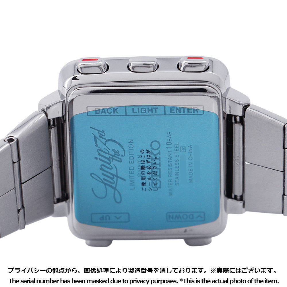 SEIKO Spirit Smart Lupin the Third Series Collaboration Limited Edition - Limited to 1000 pieces W44.2mm Stainless Steel Black/White DialSBPA005