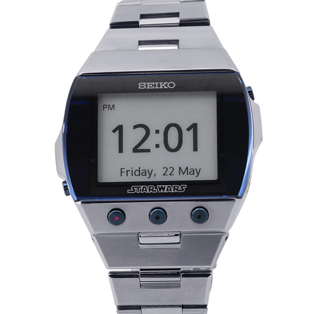 SEIKO Brightz Star Wars R2-D2 Limited Edition (1000 pieces) W41.5mm Stainless Steel Black/White DialSDGA005