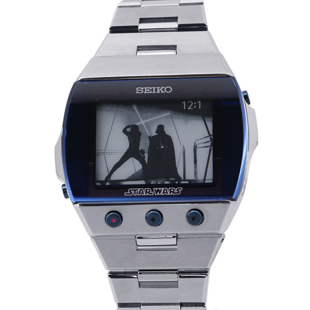 SEIKO Brightz Star Wars R2-D2 Limited Edition (1000 pieces) W41.5mm Stainless Steel Black/White DialSDGA005