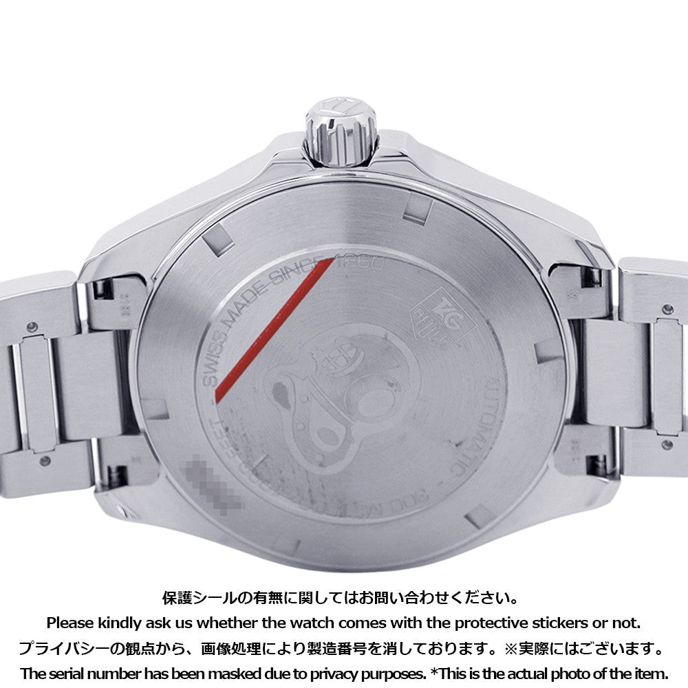 TAG HEUER Aqua racer W40.5mm Stainless Steel Blue DialWAY2112.BA0910