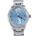 SEIKO Grand Seiko Mechanical GMT 25th Anniversary Limited Edition W39.5mm Stainless Steel Sky Blue DialSBGM253