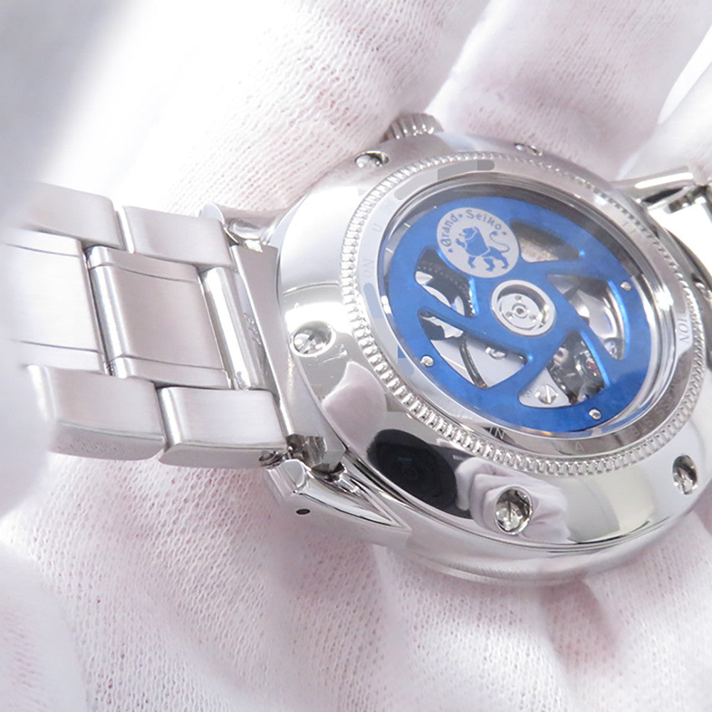 SEIKO Grand Seiko Mechanical GMT 25th Anniversary Limited Edition W39.5mm Stainless Steel Sky Blue DialSBGM253