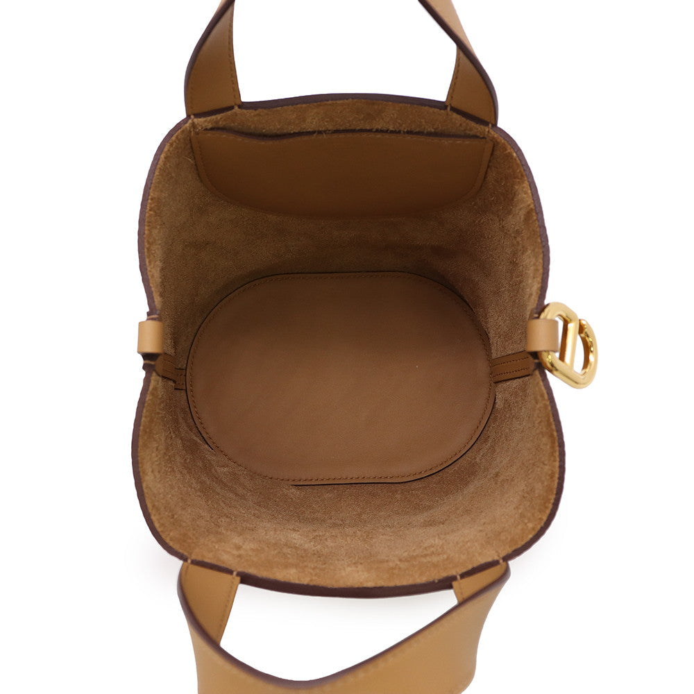 HERMES in-the-loop Tote Bag Biscuit Taurillon Clemence Swift Leather Size 18