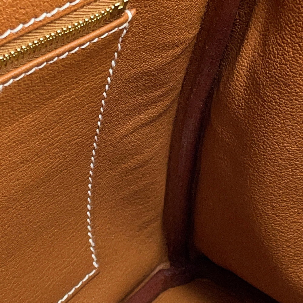 HERMES Birkin Gold Togo Leather Size 30