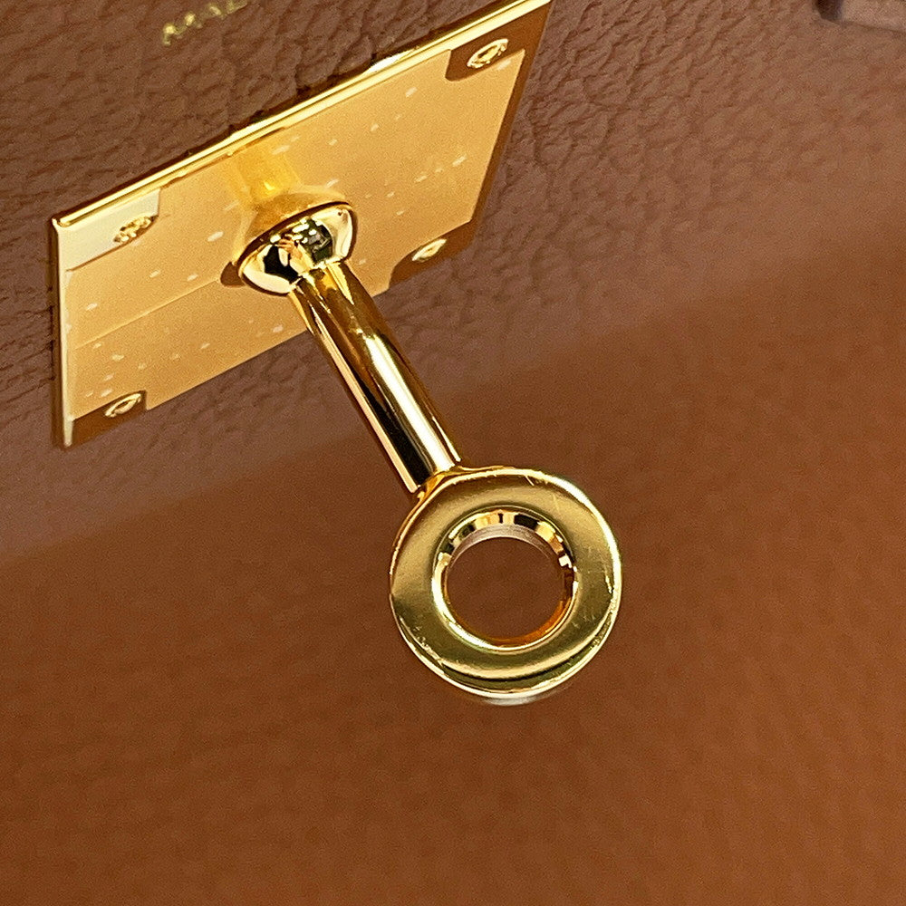 HERMES Birkin Gold Togo Leather Size 30
